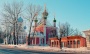 Владимирский собор и церковь Александра Невского в зимнем Переславле-Залесском