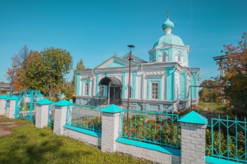 Храм Святителя Николая Чудотворца в селе Тоншаево