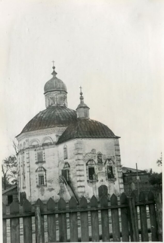 Собор Рождества Христова в Стародубе на исторической фотографии
