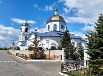 Богоявленский храм в селе Старая Майна