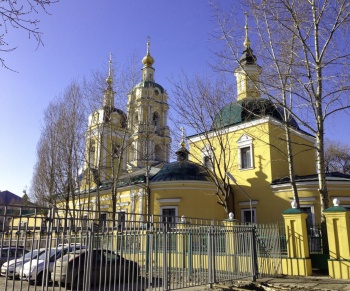 Храм Сорока Севастийских Мучеников у Новоспасского монастыря