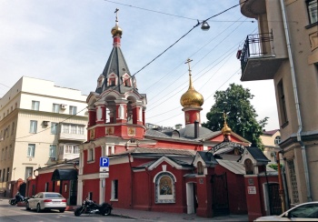 Храм Воскресения Словущего на Арбате в Москве