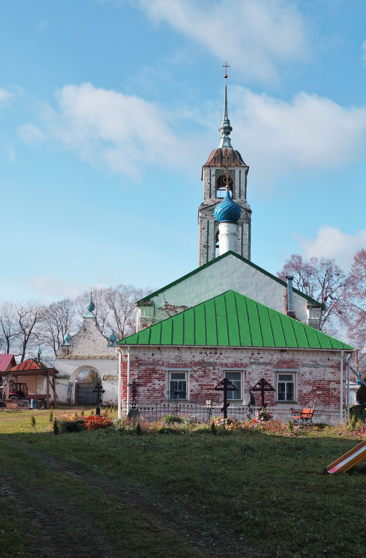 Церковь Спасская в селе Васильевском (Курбский с/о)