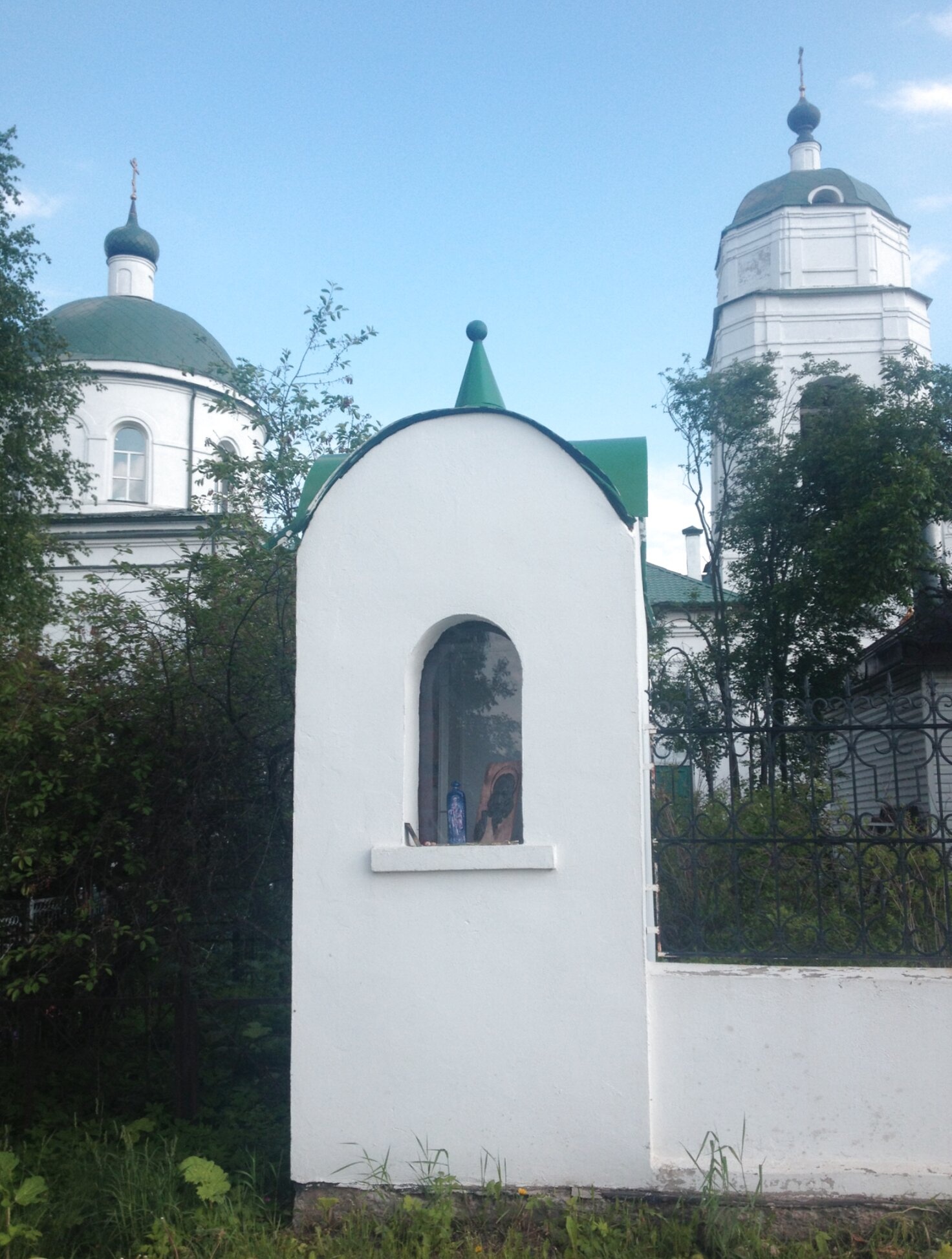 Церковь Николая Чудотворца в селе Федоскино