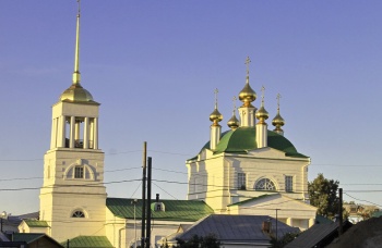 Храм в честь Успения Пресвятой Богородицы в городе Бор