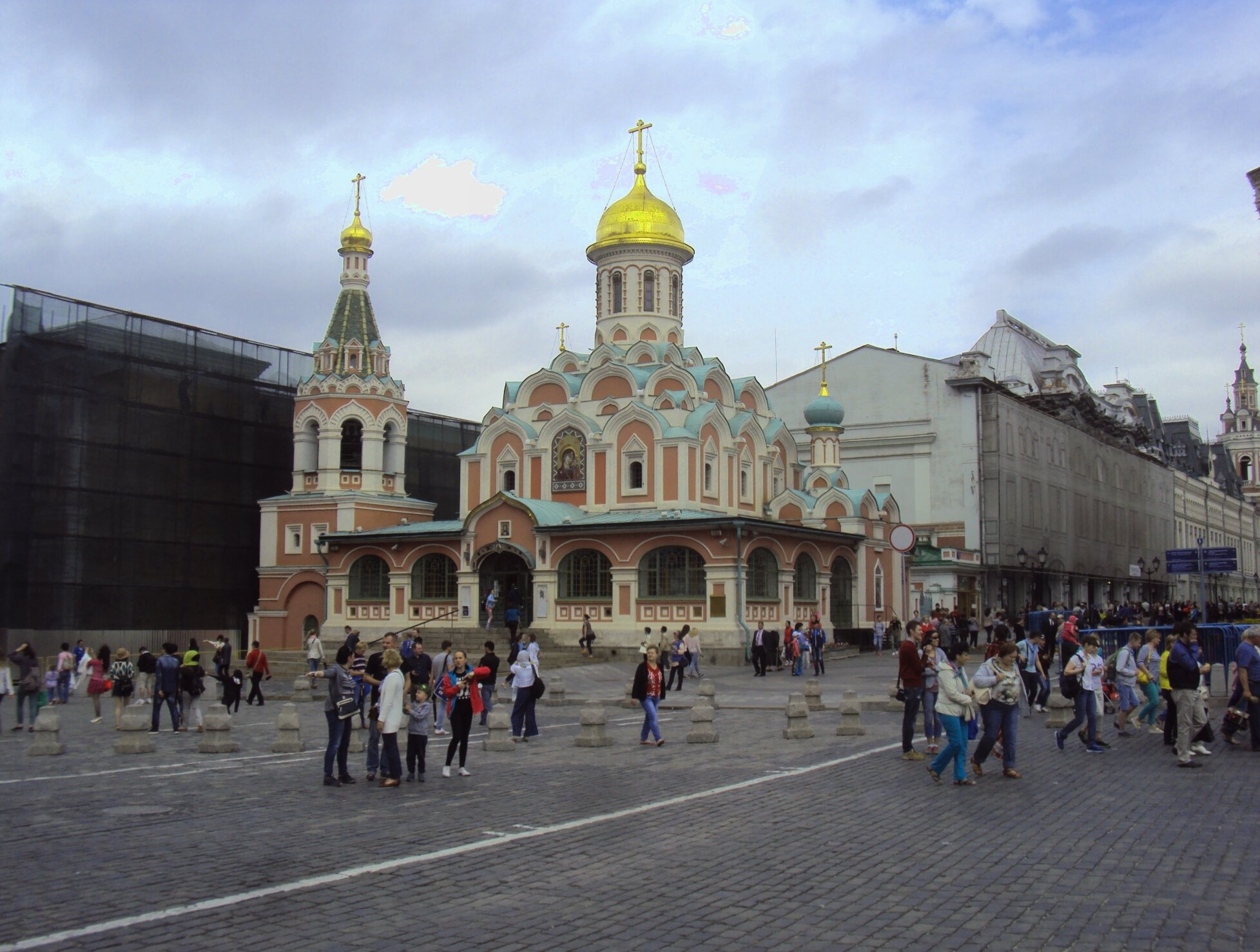 Казанский собор на Красной площади в Москве