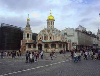 Казанский собор на Красной площади в Москве