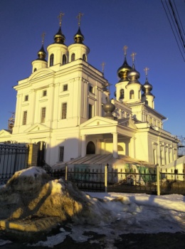 Колокольня Воскресенского собора в Шуе