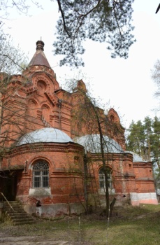 Церковь Тихвинской иконы Божией Матери в Мещёрском Бору