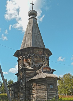 Церковь Александра Свирского в селе Космозеро