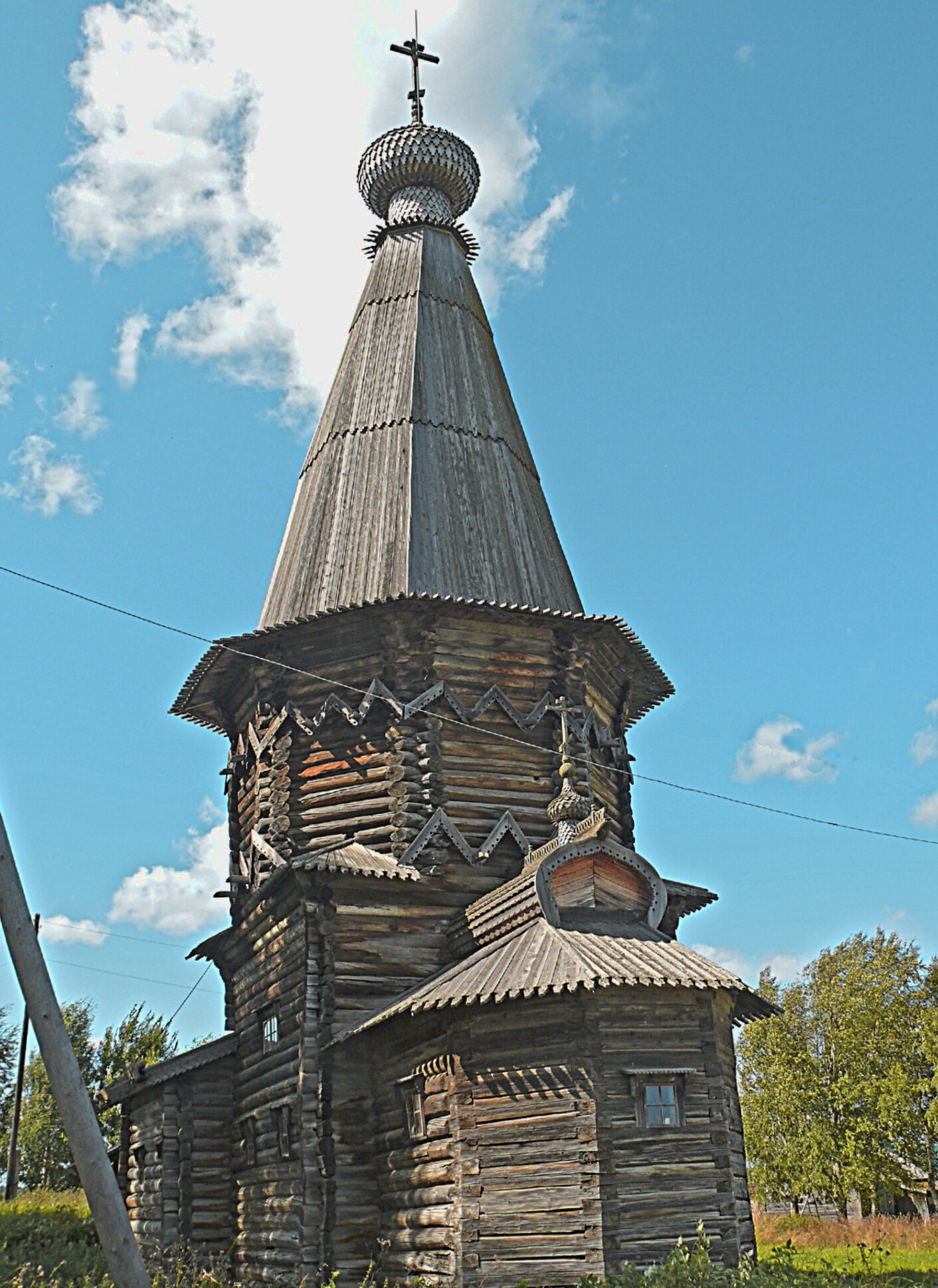 Церковь Александра Свирского в селе Космозеро