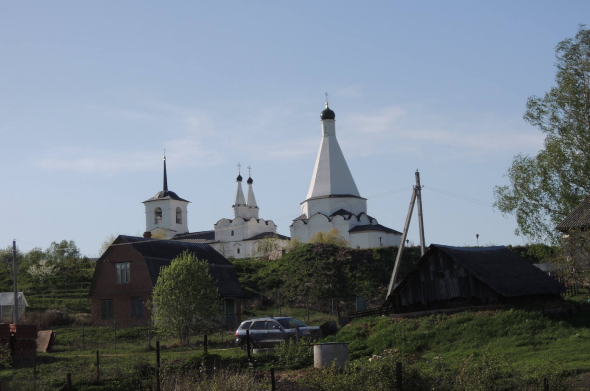 Спасо-Преображенский Воротынский монастырь на реке Угре