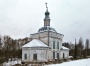 Храм Архангела Михаила в селе Архангел зимой
