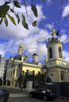 Храм святого мученика Антипия на Колымажном дворе в Москве