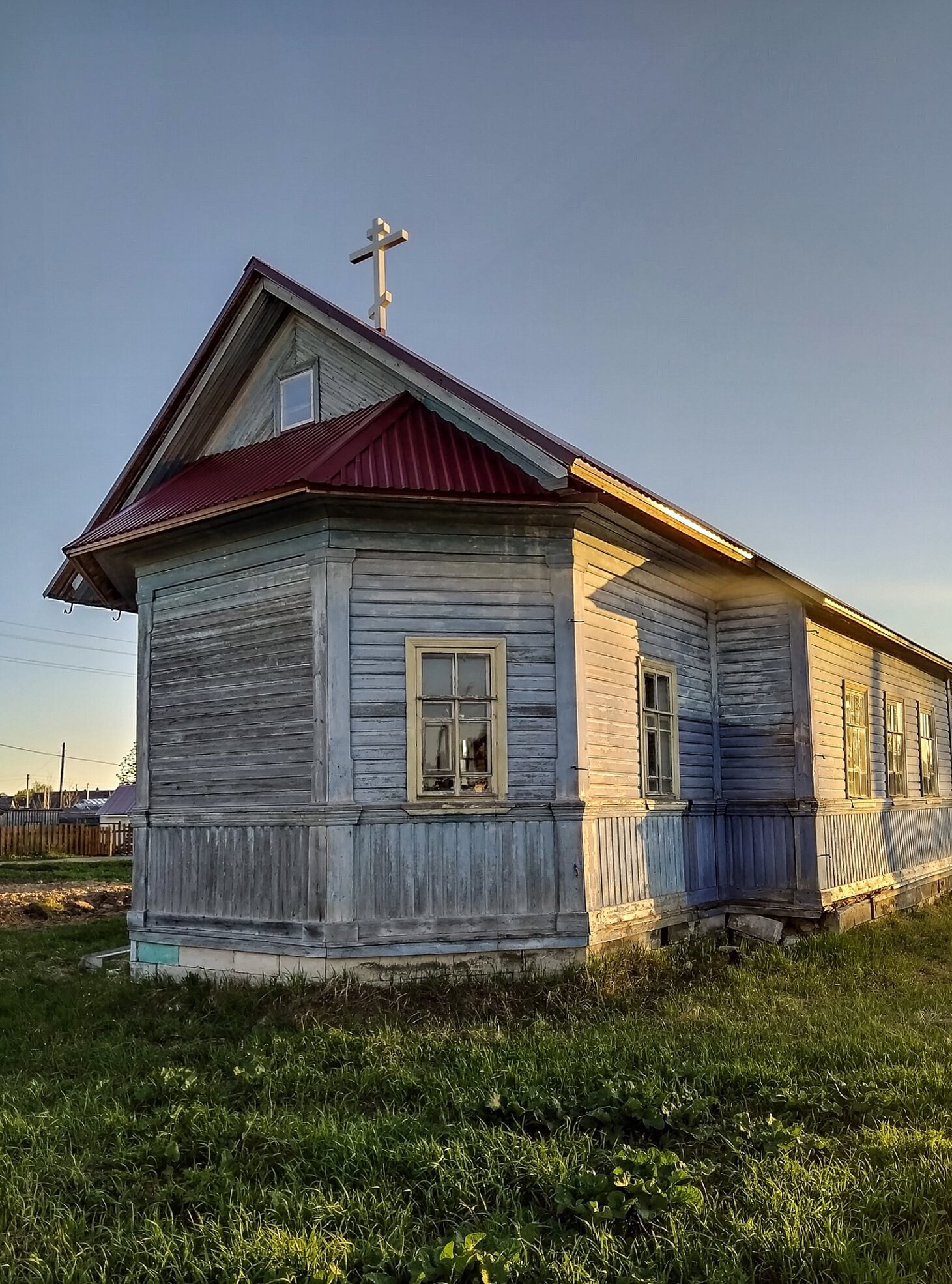 Георгиевская церковь в деревне Верхняя Паленьга
