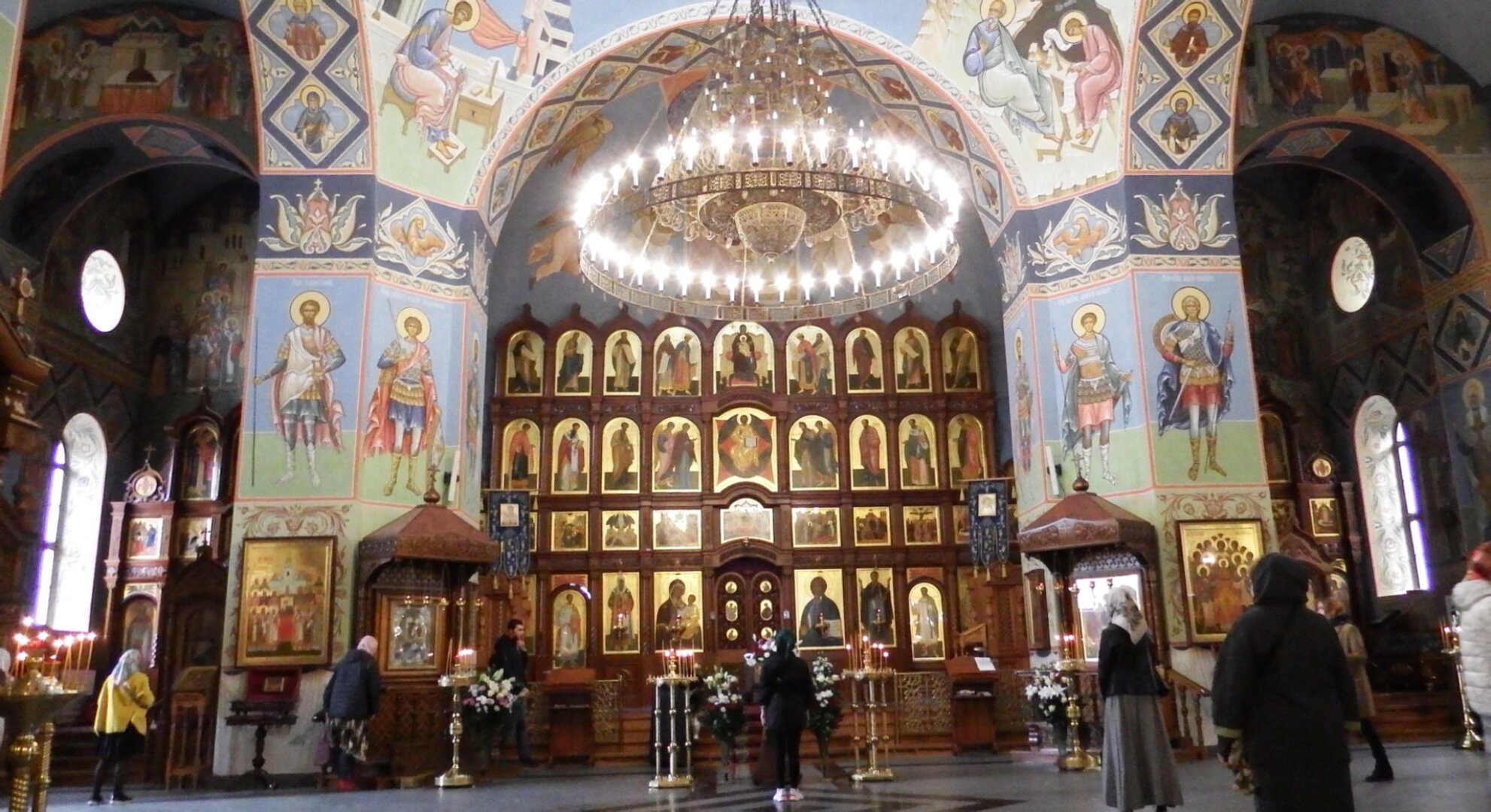 Интерьер Иверского женского монастыря в Самаре