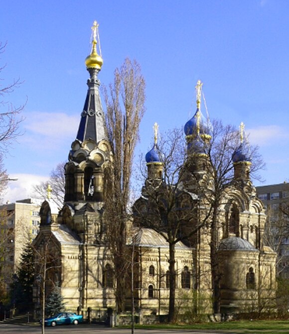 Русская православная церковь преподобного Симеона Дивногорца в Дрездене