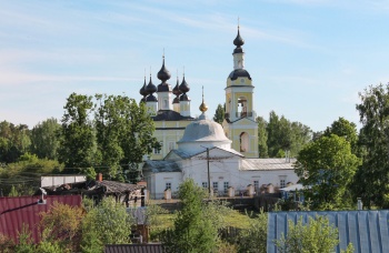 Троицкая церковь в Плёсе - архитектурный памятник XIX века