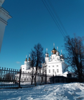 Воскресенский кафедральный собор в городе Шуя