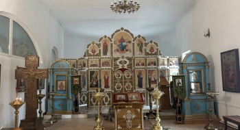 Интерьер Церкви Рождества Христова в Иудино