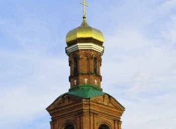 Колокольня Храма Всех Святых в селе Ивановское