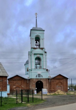 Колокольня Троицкой церкви в селе Волотово