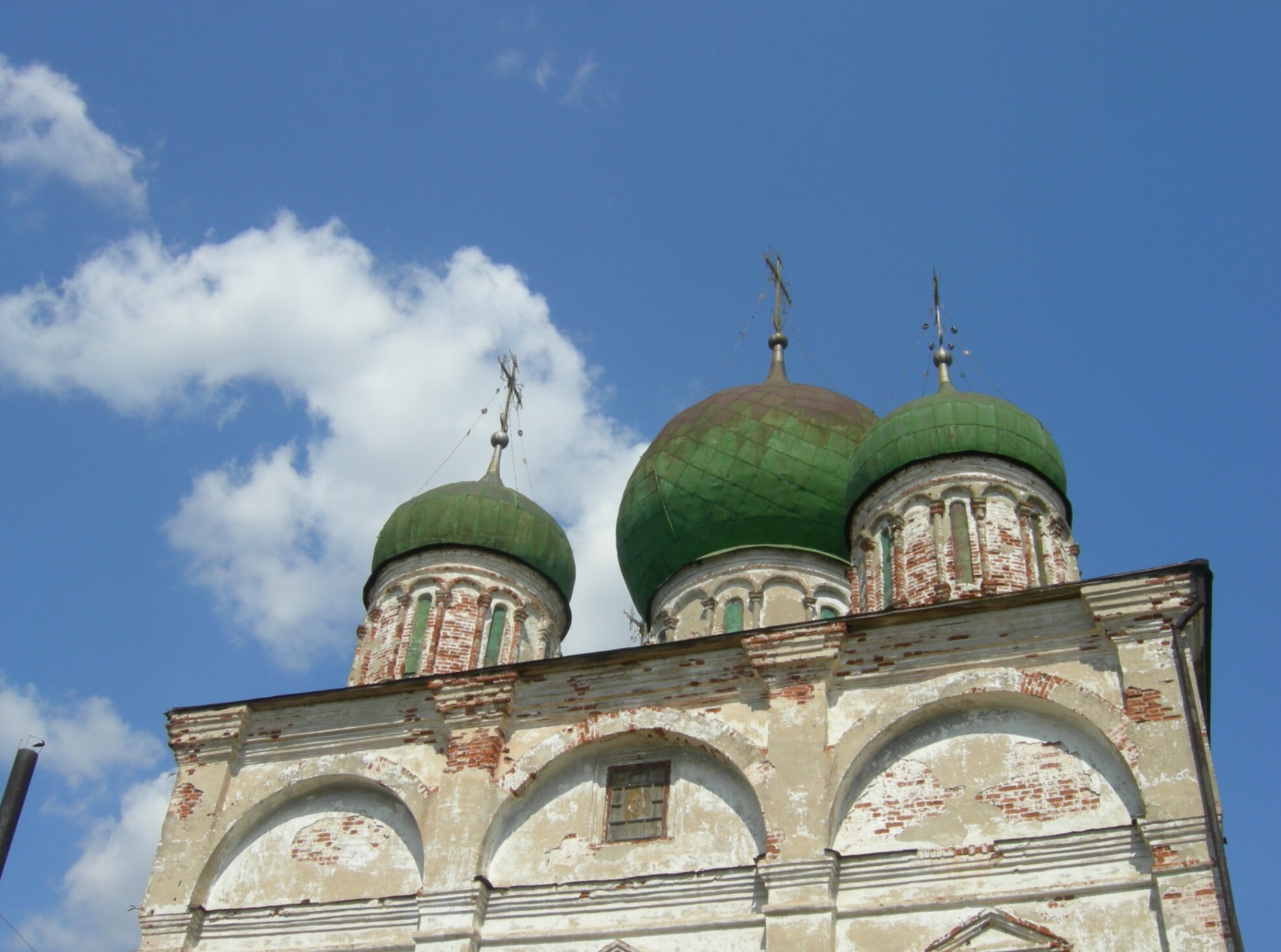 Купола Спасо-Преображенского собора в Арзамасе