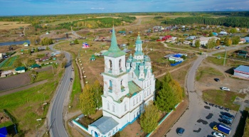 Спасо-Преображенская церковь в селе Нижняя Синячиха