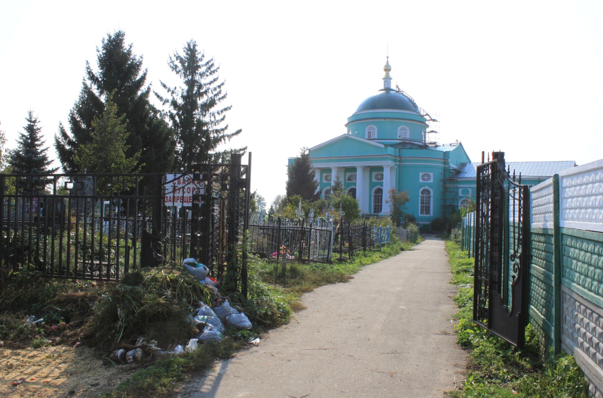 Храм Преподобного Сергия Радонежского в селе Выездное