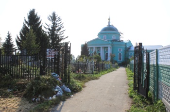 Храм Преподобного Сергия Радонежского в селе Выездное