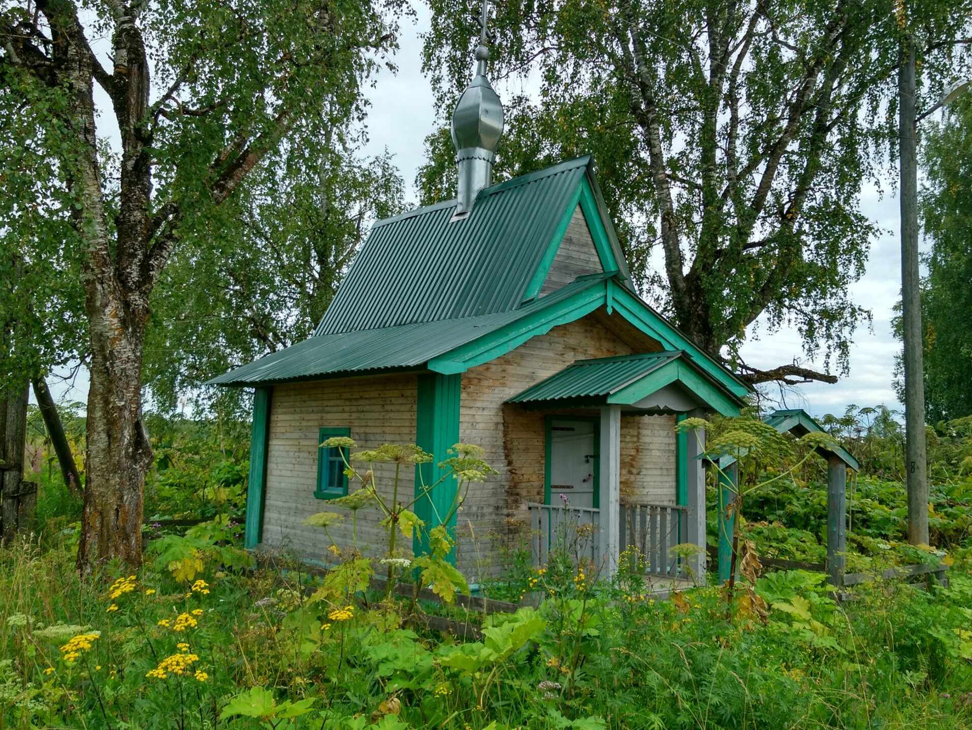Покровская церковь в селе Конёво - деревянный православный храм