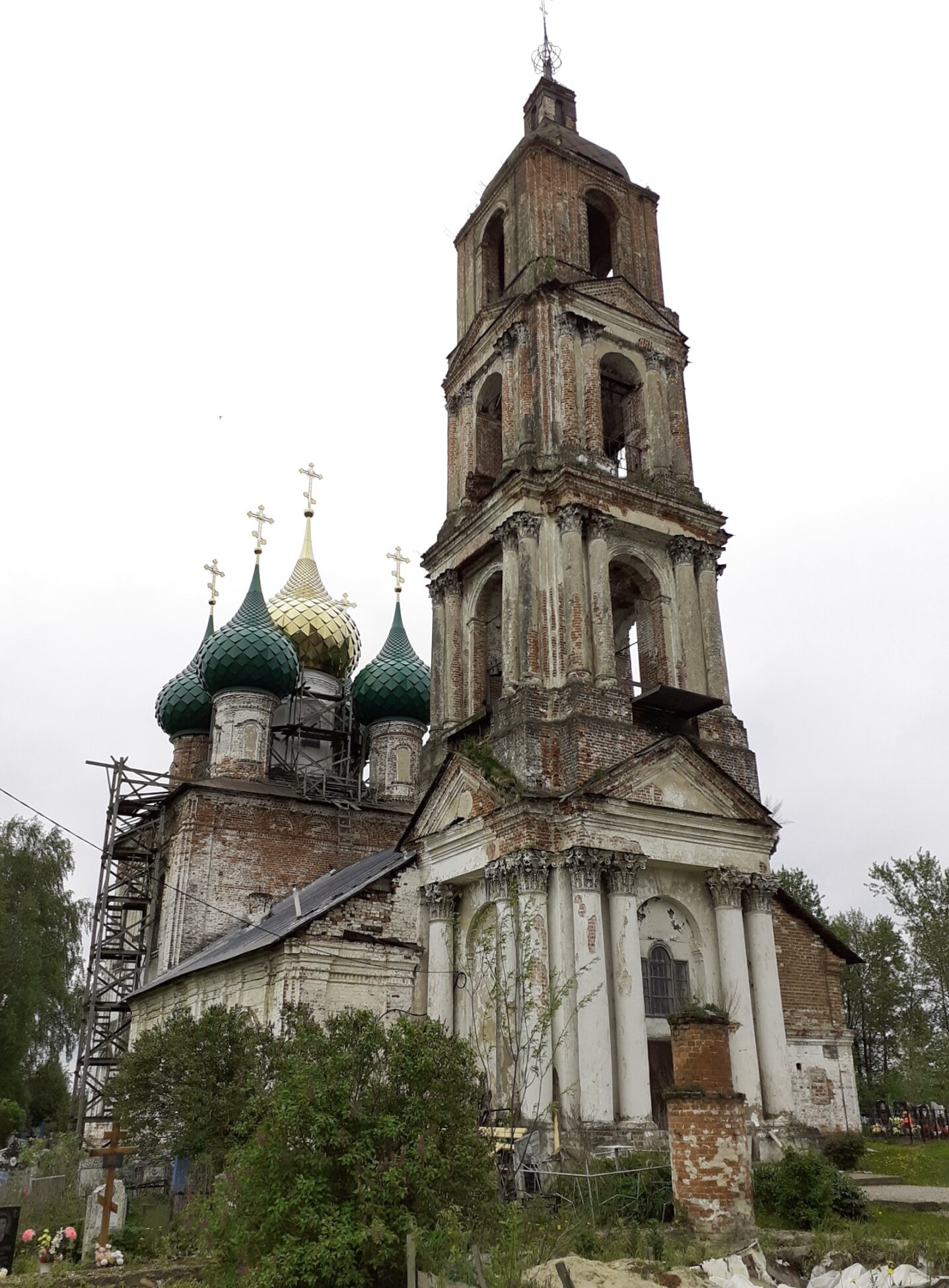 Храм Спаса Нерукотворного Образа в селе Рыбницы