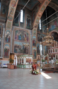 Интерьер Храма Воскресения Христова (Красная церковь) в Вичуге