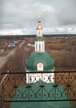 Храм Вознесения Господня в селе Узи
