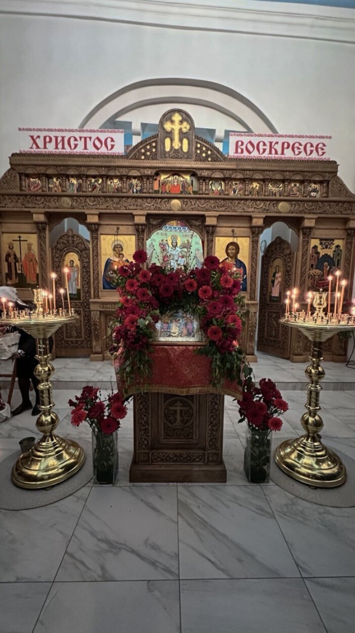 Иконостас Храма Успения Пресвятой Богородицы в Сочи