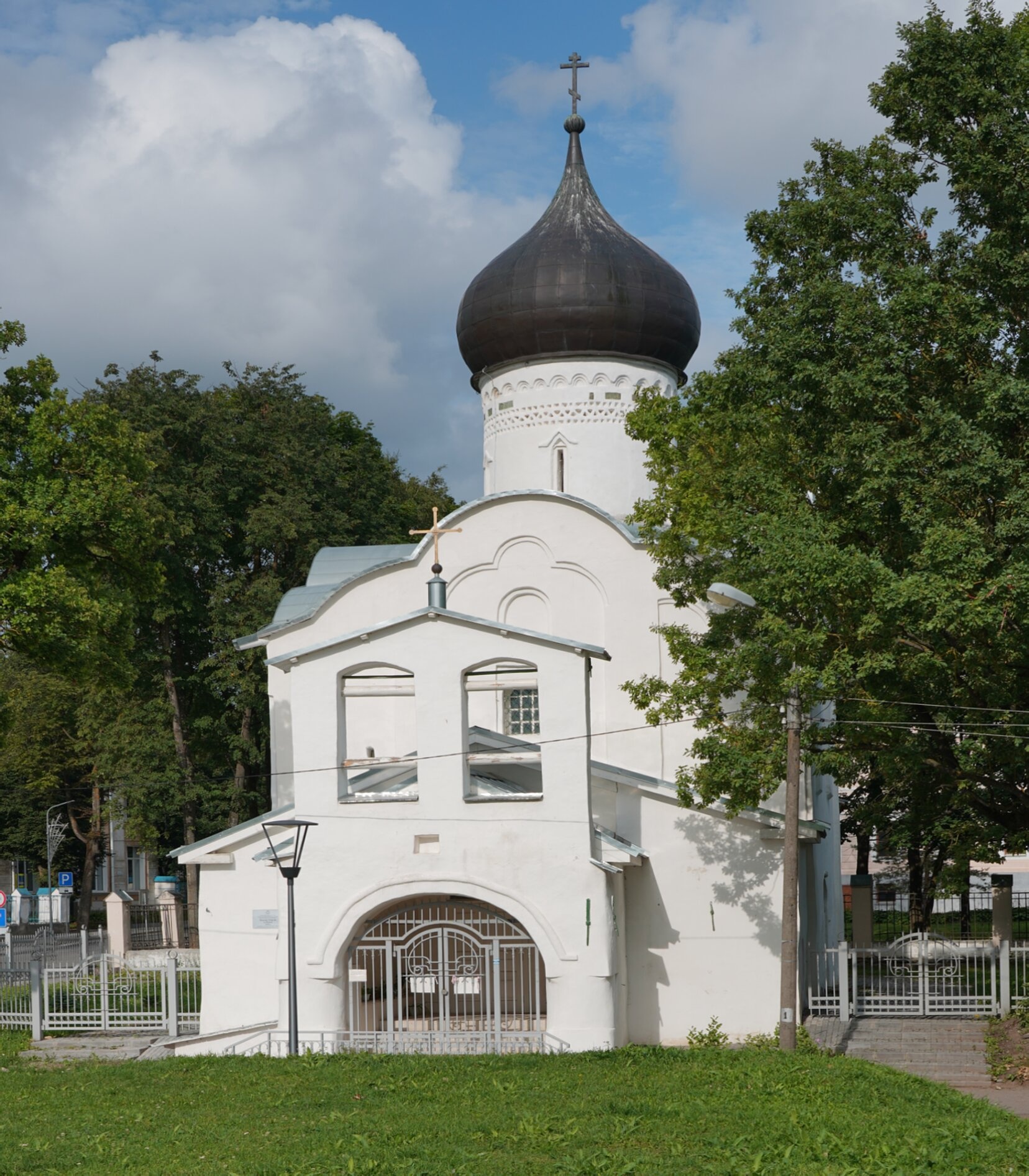Храм святого Георгия Победоносца со Взвоза в Пскове
