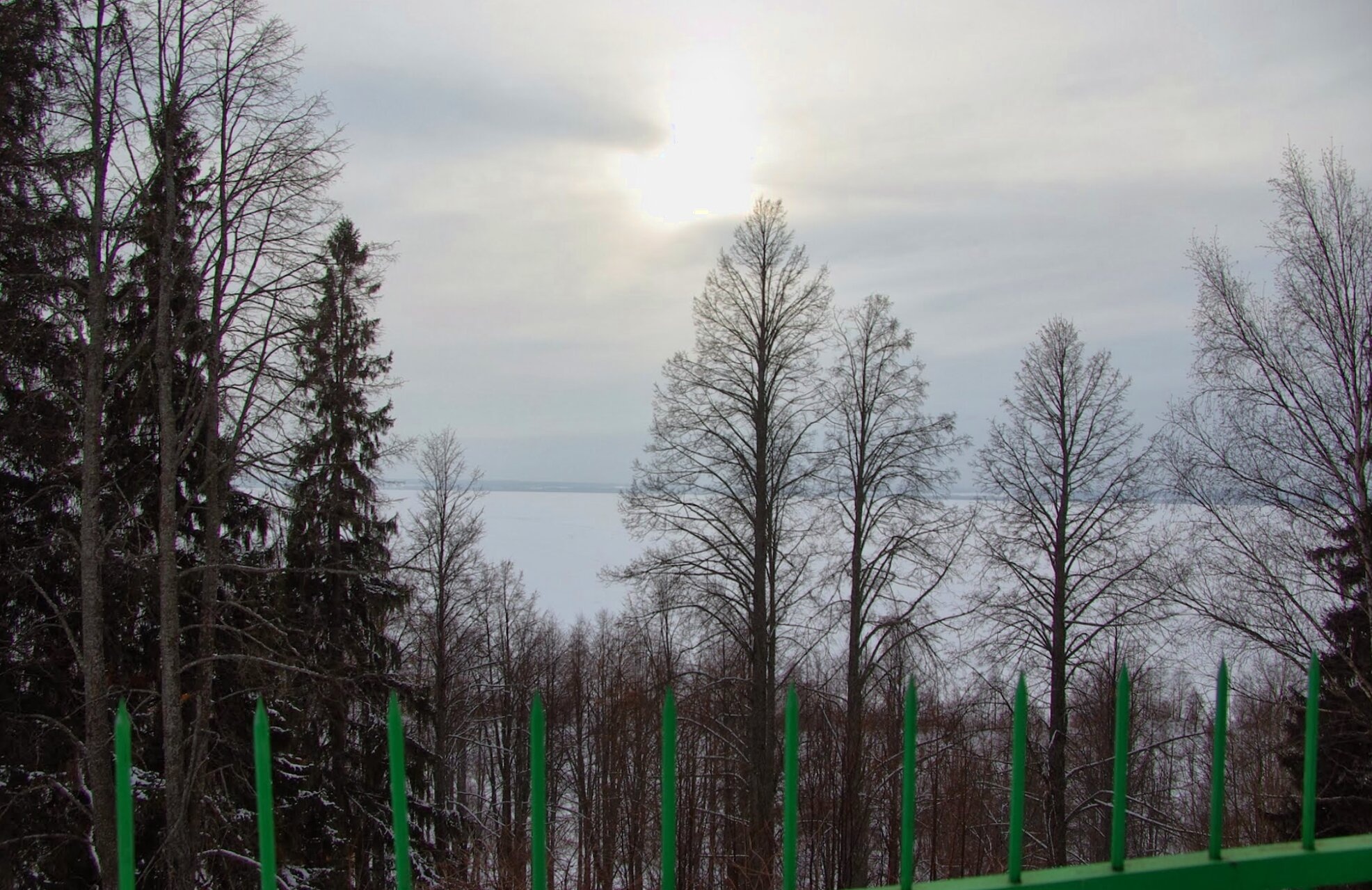 Авраамиево-Городецкий монастырь зимой в Солигаличе