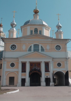 Надвратная Церковь Преображения Господня в Николо-Шартомском монастыре