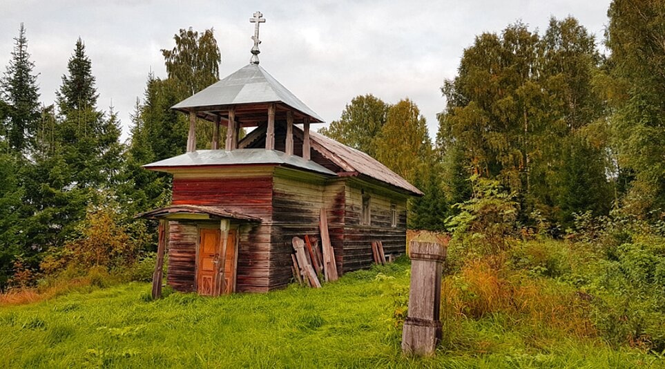 Часовня Николая Чудотворца в деревне Давыдково