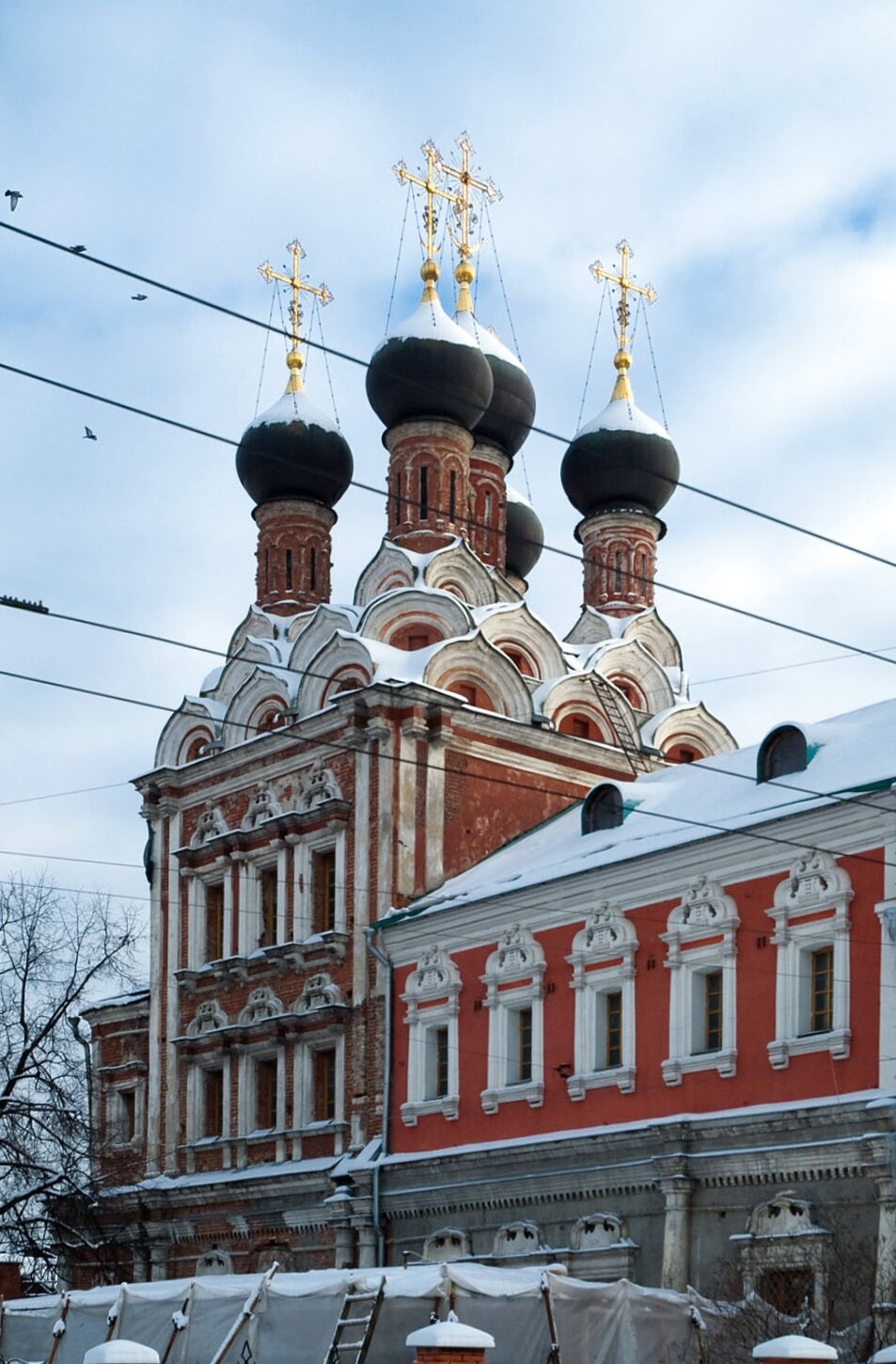 Церковь Николая Чудотворца на Болвановке - зимняя фотография