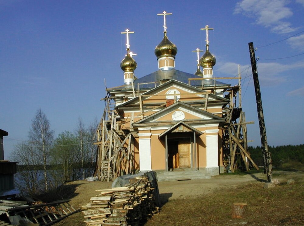 Церковь Иоанна Рыльского в Важеозерском монастыре