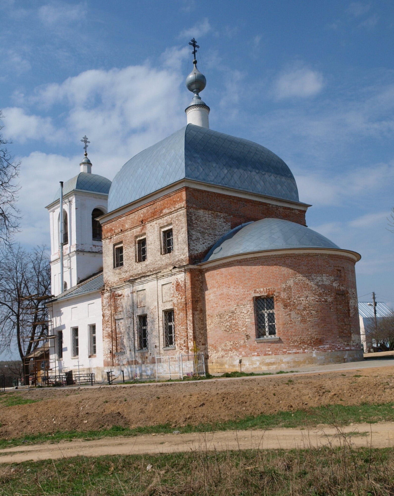Церковь Преображения Господня в деревне Слепушкино