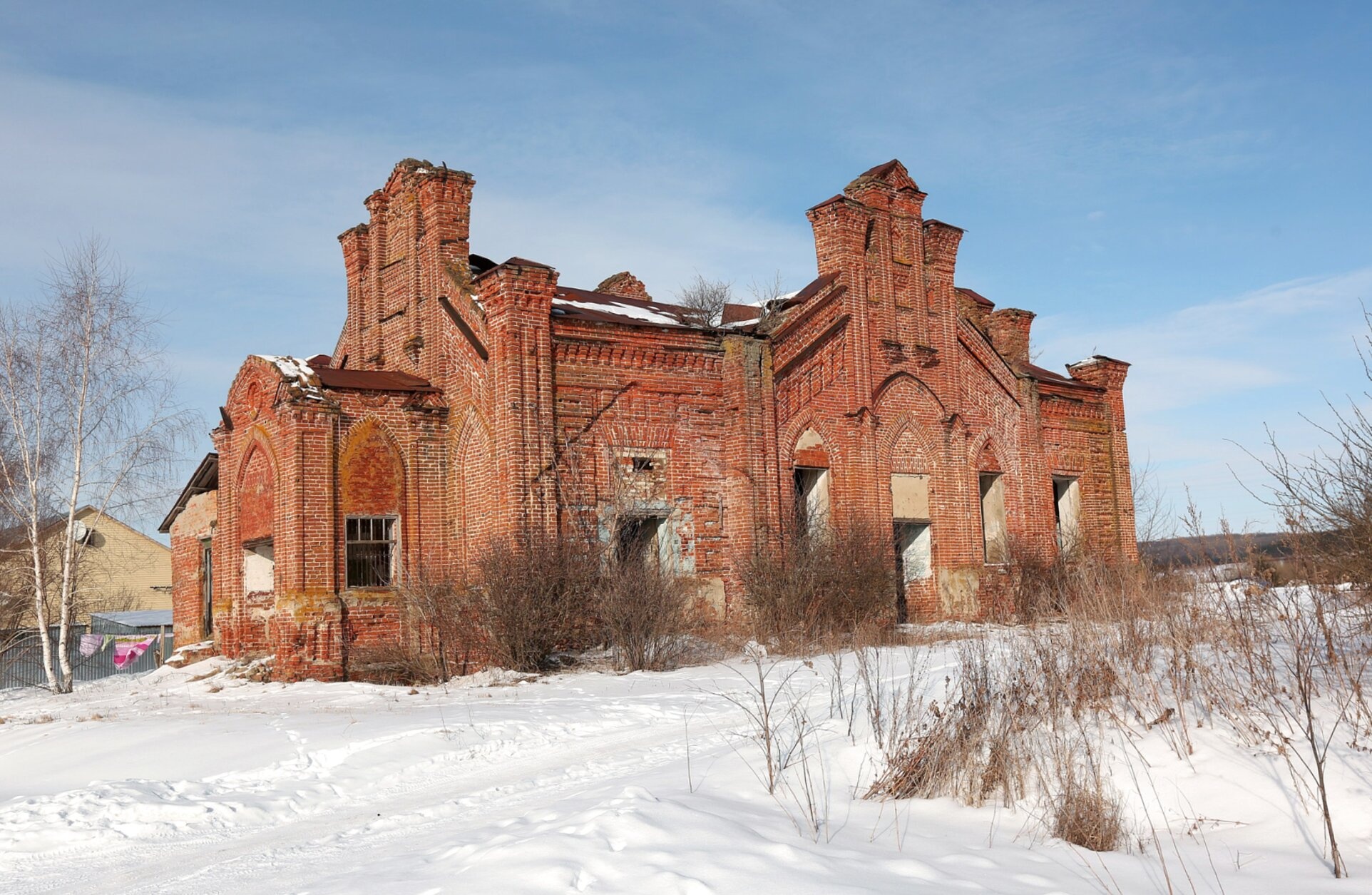 Церковь Николая Чудотворца в селе Никольская Арчада