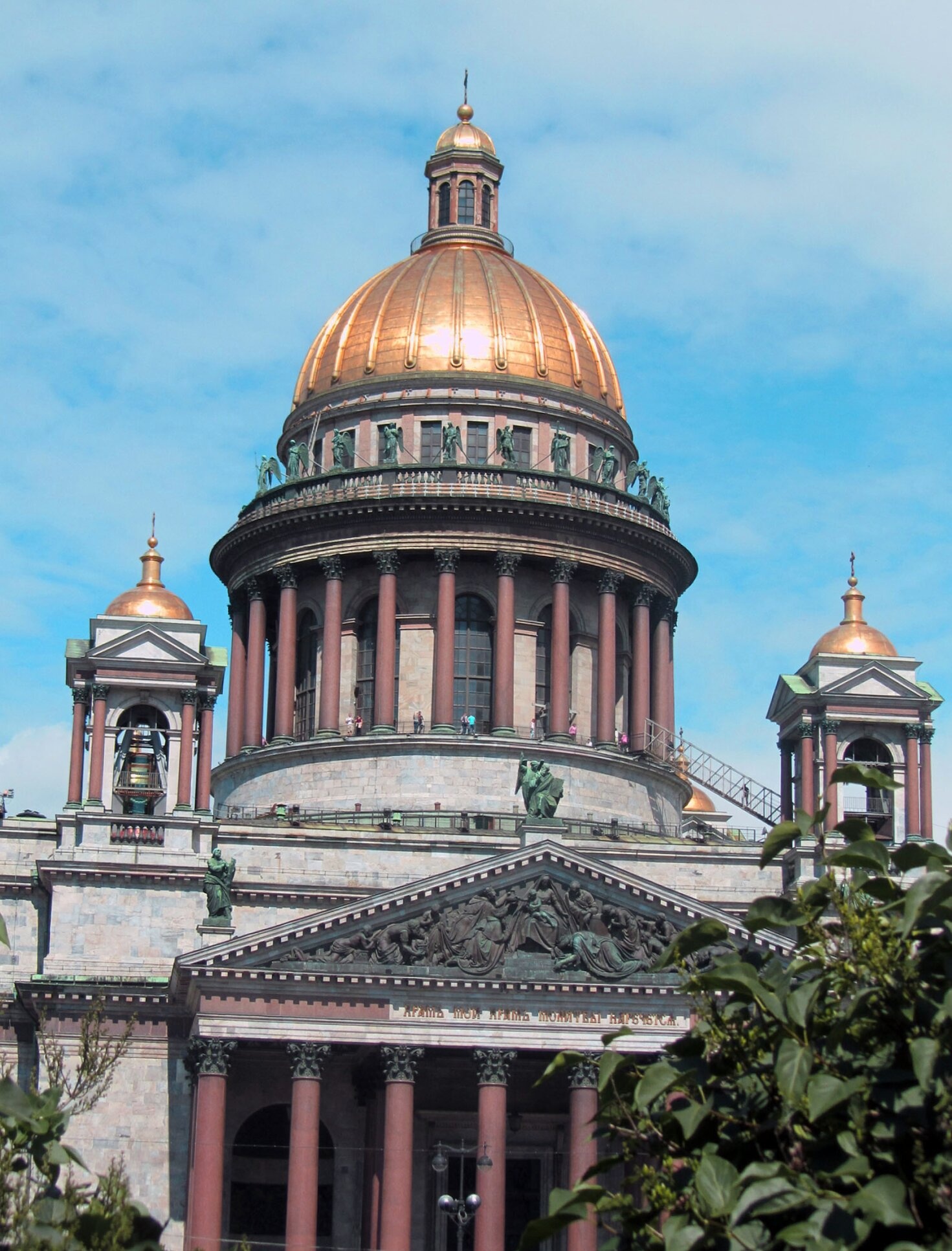 Архитектура Исаакиевского собора на фотографии