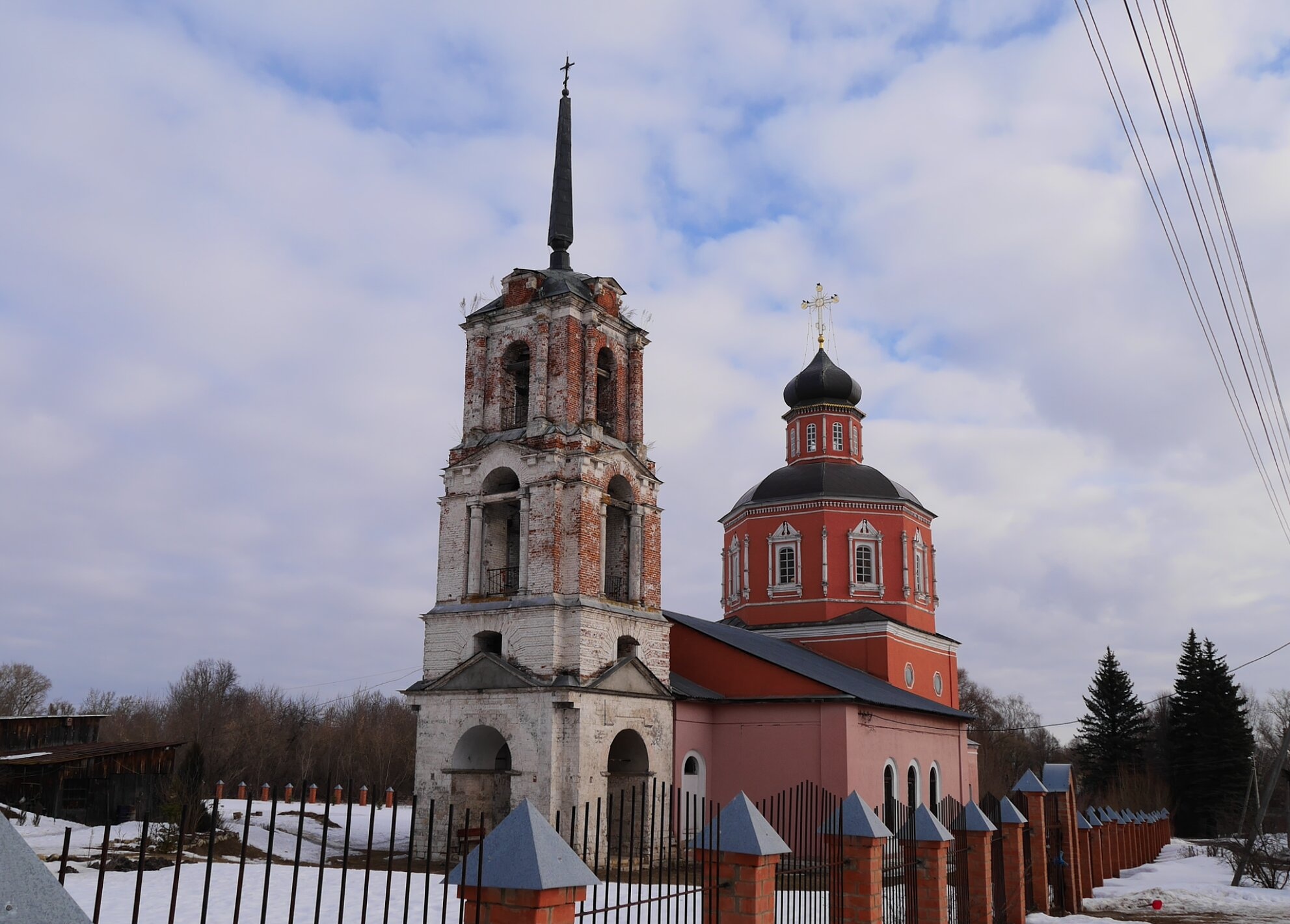 Храм Владимирской иконы Божией Матери в селе Никитское