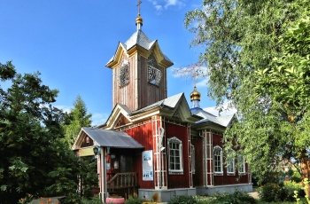 Церковь Вознесения Господня в селе Локти