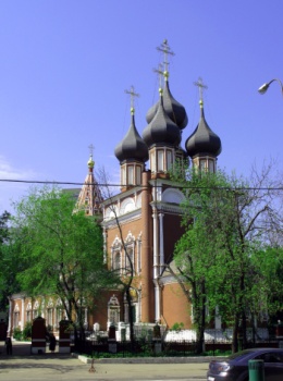 Храм Положения Ризы Господней на Донской улице в Москве
