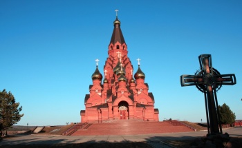 Крестовоздвиженский собор в Лесосибирске