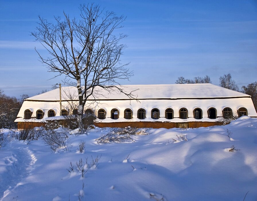Спасская церковь в усадьбе Волышево