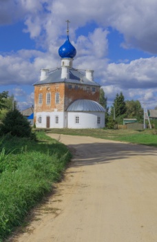 Тихвинская церковь в селе Тимохино